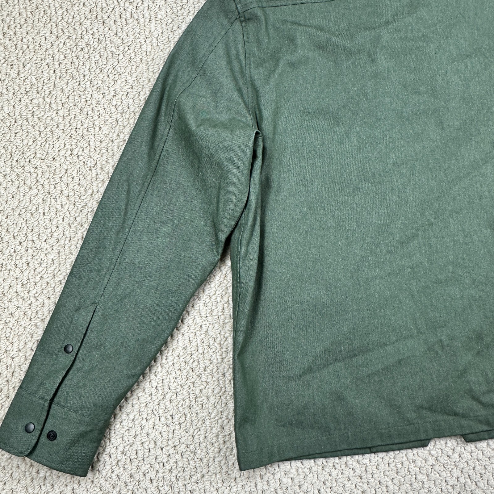 Huckberry Proof Elements Jacket Mens Large Green … - image 12