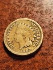 1862 Indian Head Copper Nickel Cent, Philadelphia     inv05    p44