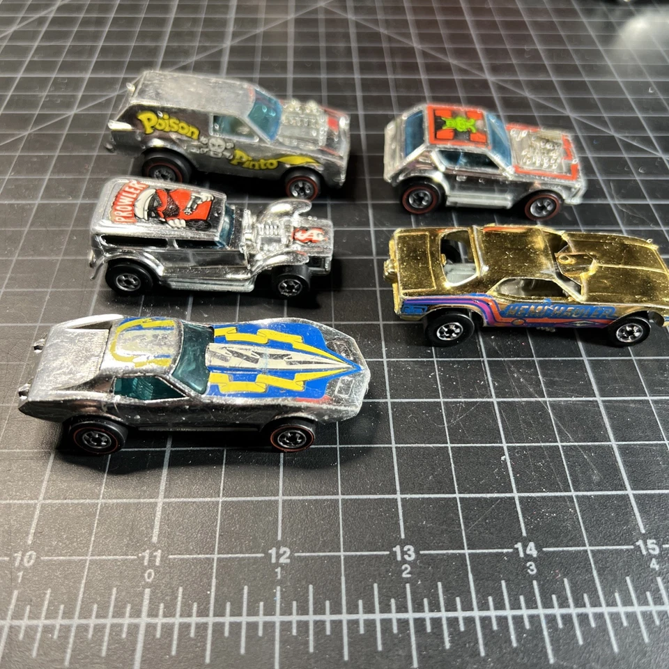 ¡Haz oferta! Hot Wheels Lote 15 Cromo: Gremlin Pinto Formula Stocker Hemi (oro)+ Foto 4 de 4