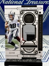 2025 National Treasures Maxx Crosby Franchise Treasures Patch,/49,Raiders🏴‍☠️🔥