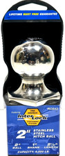 63843 Stainless Steel Interlock 2 Hitch Ball