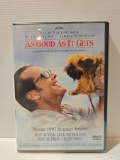 As Good As It Gets (DVD) Jack Nicholson & Helen Hunt - New & Sealed