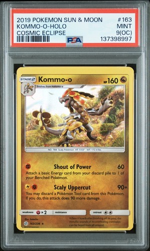 Kommo-o graded PSA 9 for sale on eBay