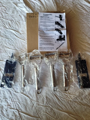  Peeler & Juliene Tools Instructions NIB 2 Sets Peel A Nator Corn Veg Cutter 