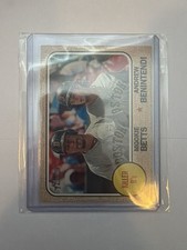 2017 Topps Heritage - Combo Cards Mookie Betts, Andrew Benintendi #CC-8 (RC)