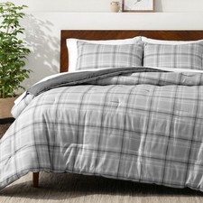 Comforter Set Full Size Ultra Soft Goose Down Alternative 1800 Series Bare Home