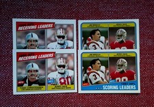 4 ) Pack Fresh Jerry Rice Topps Football Cards Lot Sale $$ SAN FRANCISCO 49ERS $