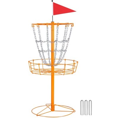 Disc Sports 12-Chain Disc Golf Basket Target Portable Golf Practice Set