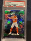 2024 Panini Prizm - Fireworks Bo Nix #23 Green Prizm (RC) PSA 10