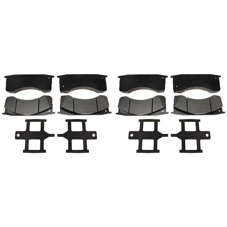 Pastillas de freno metálicas delanteras y traseras Blue Bird All American FE 2018-2004 R-Line Foto 3 de 3