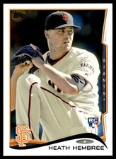 2014 Topps Heath Hembree San Francisco Giants #249
