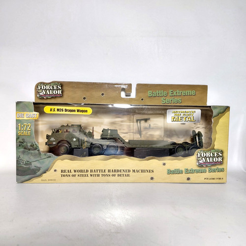 Forces of Valor 1:72 U.S. M26 Dragon Wagon Diecast Tank Transporter 95044 Model
