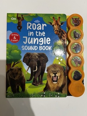 Roar in the jungle Sound Book New Battery Great Work