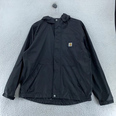 Carhartt Storm Defender Dry Harbor Jacket Medium Hooded Waterproof  Windbreaker