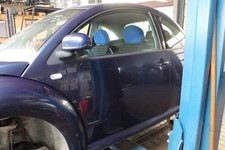 TÜR Vorn Links VW New Beetle 1.9 TDI 9 C/1 Y Farbe Batik Blau (LG5T) Limousine
