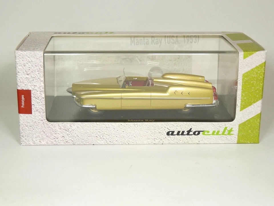 AutoCult 06019 1/43 1953 Studebaker Manta Ray Concept Resin Model Car - Image 3 of 3