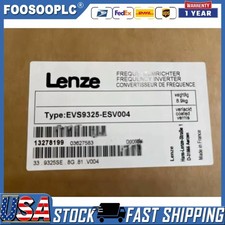 US Free TAX EVS9325-ESV004 NEW LENZE SERVO DRIVE EVS9325ESV004 With Safety