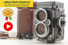 CLA'D White Face  MINT w/Hood  Rollei Rolleiflex 2.8F TLR Camera Xenotar JAPAN