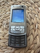 Nokia N80 Vintage Cell Phone   Silver/Black   3MP Camera   Charger, Box