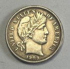1909 Barber Liberty Head Silver Dime. Almost Uncirculated+. INV#7203 — photo 1