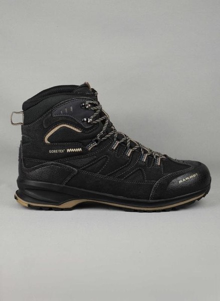 Men Mammut Boots Black Suede 45