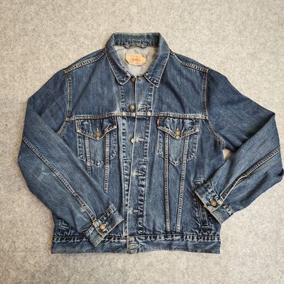 Levi s 70550 Jeansjacke L Anfang 2000 Y2K Blau Trucker Jeans Top Vintage Zustand