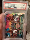 2024 Panini Donruss Optic Downtown Duos Terry McLaurin, Jayden Daniels #11 psa 9