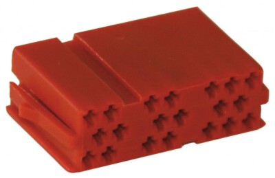 10x Mini ISO Male Housing Compact 20-Pin Red Pin Enclosure Male  2.39/pcs