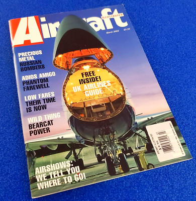 AIRCRAFT ILLUSTRATED: PRECIOUS METAL RUSSIAN BOMBERS MARCH 2002 MAGAZINE