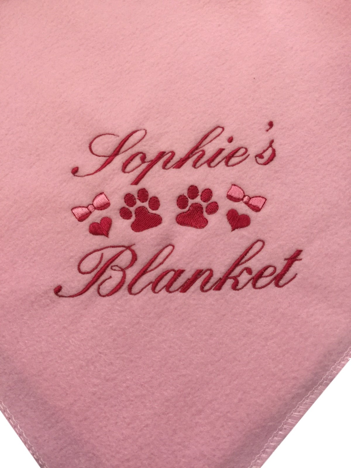 Personalised Dog Blanket, Choice of colours. eBay