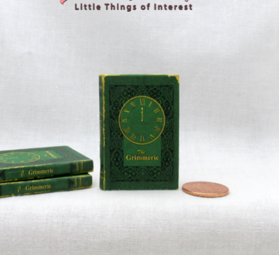 Libro Miniature Incantesimi E Alchimia - Scala 1:6, Ispirato A Grimm, Leggibile E Illustrato