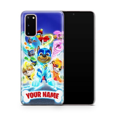 Personalisierter Name Kinder Handyhülle Animations Samsung Galaxy A J S Huawei