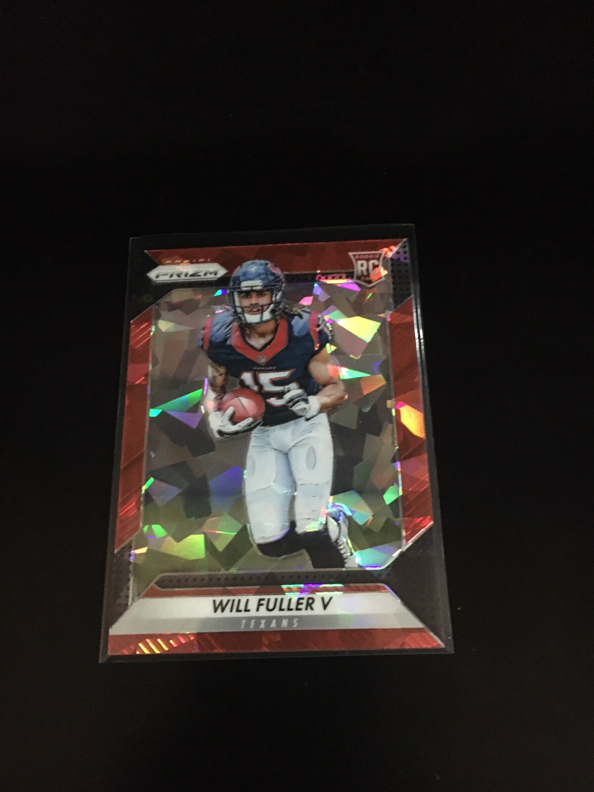 WILL FULLER 2016 PANINI PRIZM SILVER RED CRACKED ICE RC #268 60/75 SP