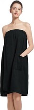 Women'S Soft Wrap Towel Full Length Bath Robe After Shower Female Plush Long