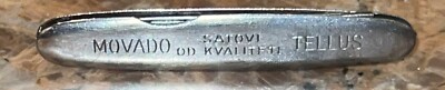 Vintage Scarce Movado Tellus Giveaway Knife Chiligs Soligen Nippes & Plumagner