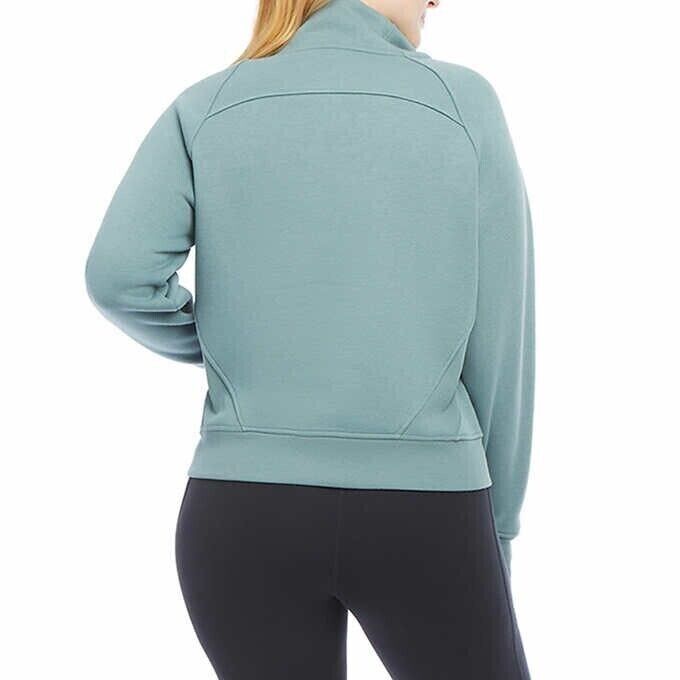 NWoT Danskin Women's Mixed Rib Half Zip Sweatshirt Jacket NWoT Danskin Women's Mixed Rib Half Zip Sweatshirt Jacket