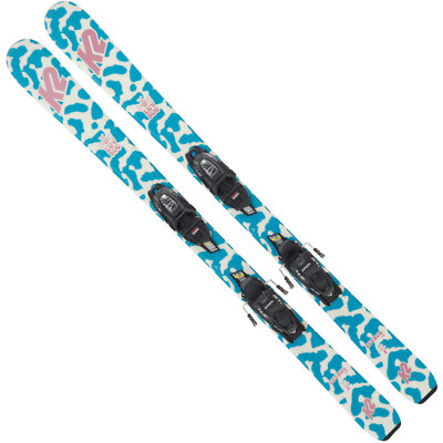 K2 Luv Bug Kinder-Ski + FDT 4.5 Bindung Junior Alpin Piste All Mountain 2024 NEU