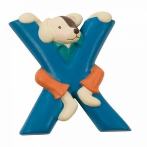 Lettre X Moulin Roty En Resine Pour Deco Chambre Porte Enfant B18 Ebay