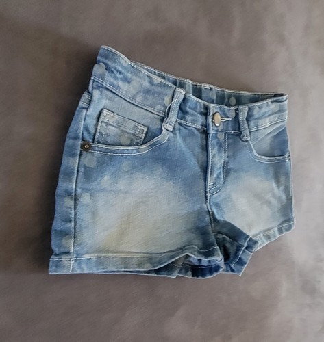 Girls "Crazy 8" Denim Jean Shorts Size 6 - Picture 3 of 6