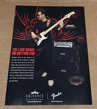 ROSCOE BECK - Eminence Speakers - 2008 Print Ad
