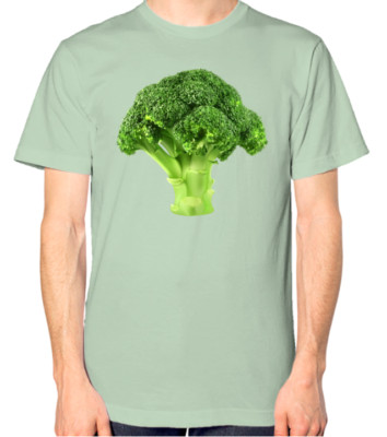 Brokkoli T-Shirt Herren Damen Unisex Gemüse Oberteil