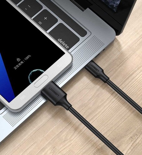 Kabel Ugreen USB-C zu Micro USB-B 5/Gbps 1m Schwarz Schnellladenkabel Datenkabel - Bild 11 von 12