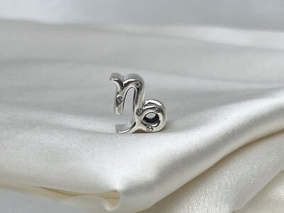 Silver Capricorn Pandora Charm Capricorn Zodiac Sign Charm