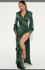 Maxi Dress - Hunter green