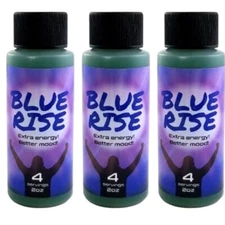 Blue Rise Energy Similar to RedDawn Energy 2oz bottle 3 Pack