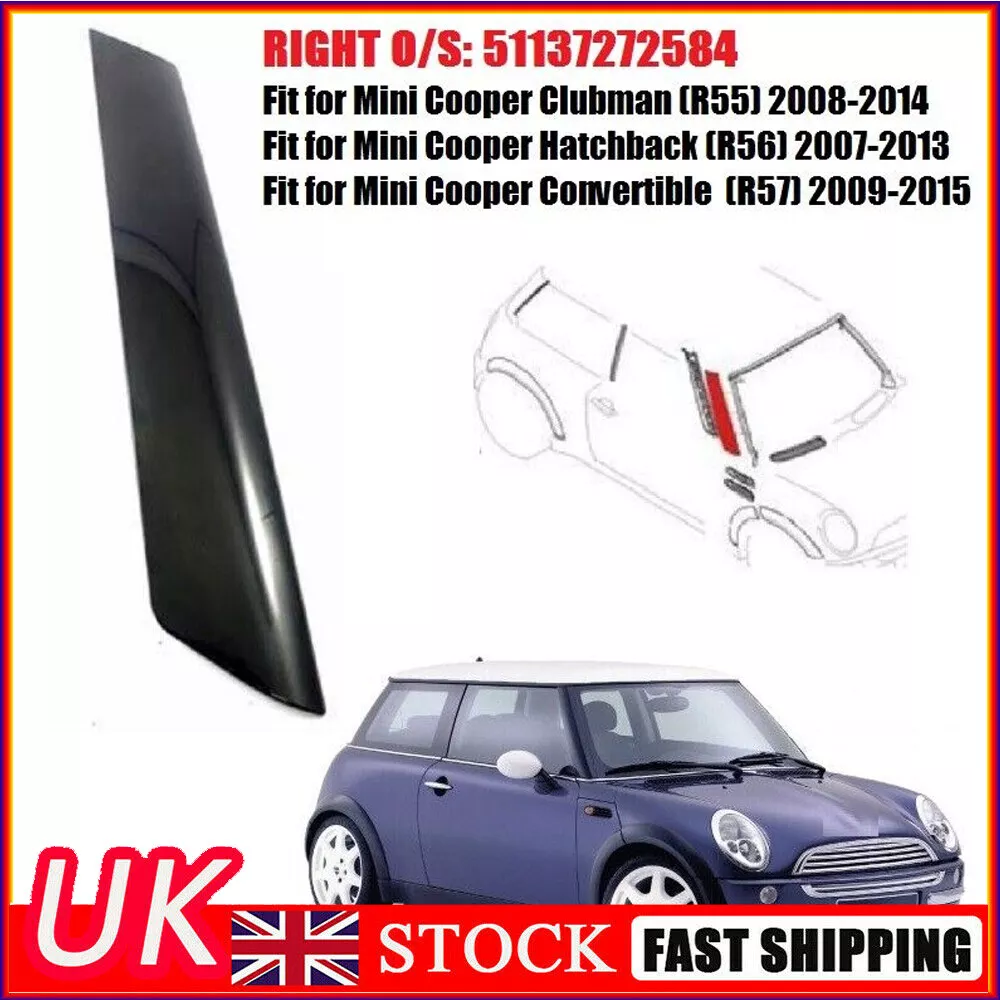 Mini cooper 2024 a pillar trim