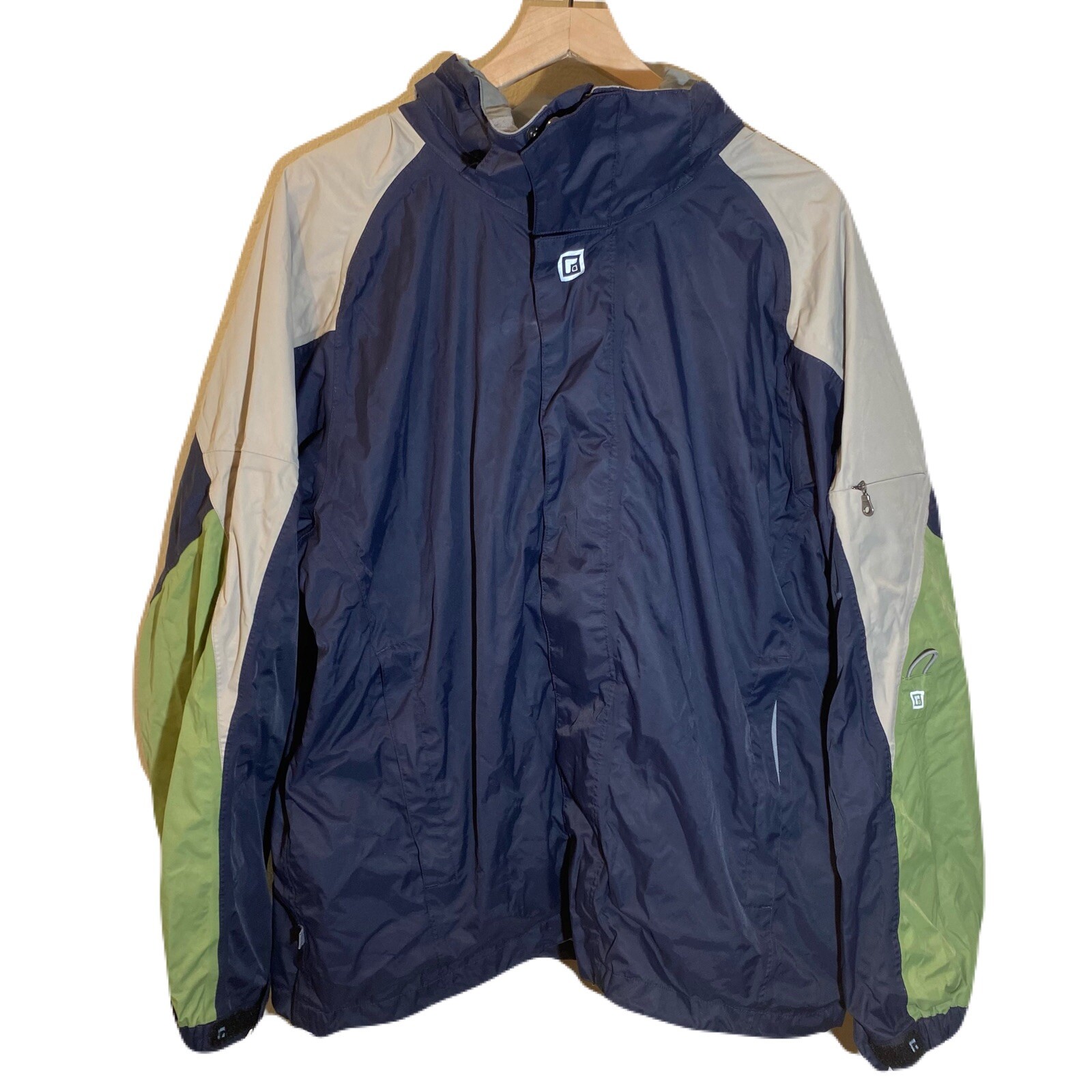 ARC'TERYX Giacca da snowboard da uomo taglia large sci blu navy serie da equitazione