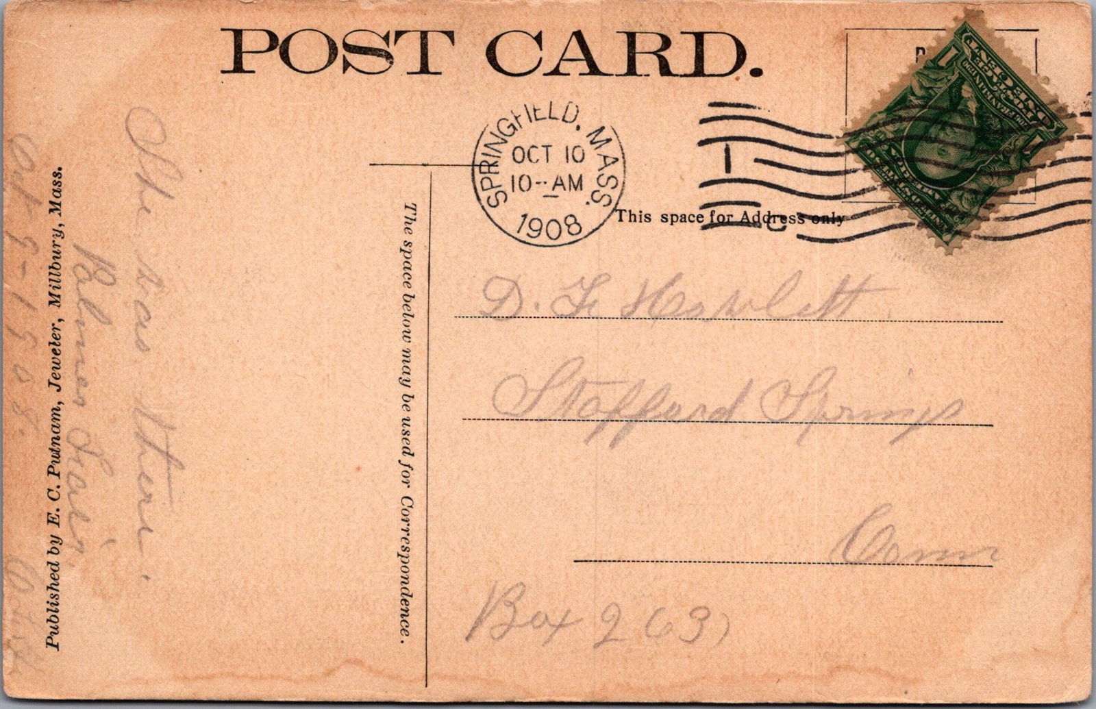 Helen Bigelow Cow Buggy, Girl Dog, Westboro, Massachusetts 1908