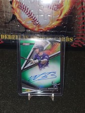 2022 BOWMAN'S BEST WARMING BERNABEL GREEN REFRACTOR AUTO #/99 ROCKIES 