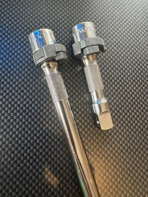 #ad Snap on FXKR6 FXKR3 3 8quot; drive 6quot; amp; 3quot; ratcheting extension set rare find $425.00